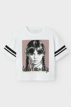 Camiseta Wednesday de niña