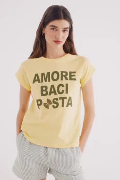 Camiseta"Amore baci pasta"
