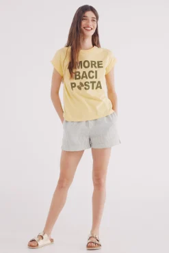 Camiseta"Amore baci pasta"