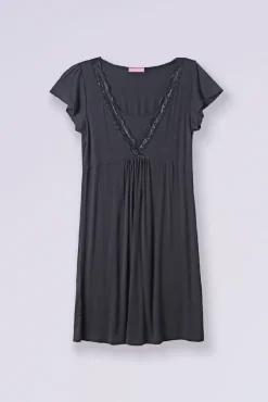 Camisón de lactancia con manga corta