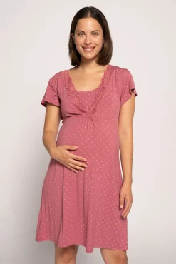 Camisón Lactancia Con Print Corbatero