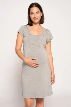 Camisón lactancia manga corta