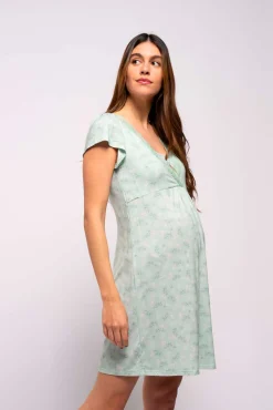 Camisón manga corta estampado 