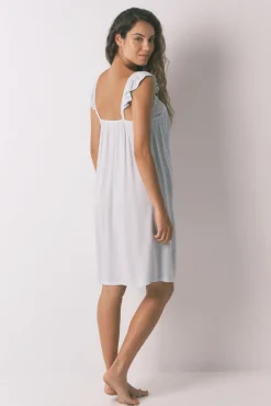 Camisón "maternity" soft touch verde