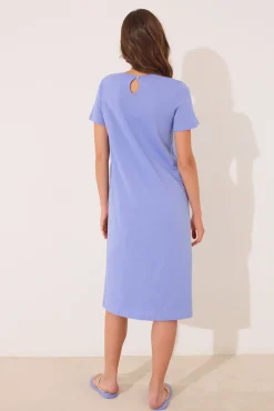 Camisón midi Lilo & Stitch algodón