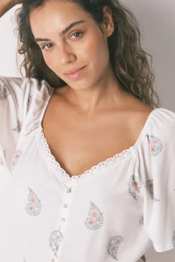 Camisón midi 