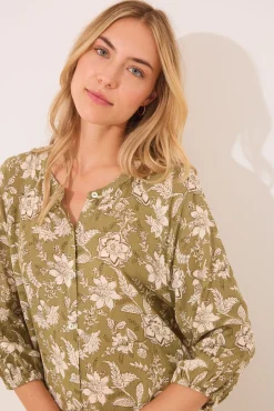 Camisola flores viscosa