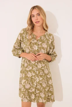 Camisola flores viscosa