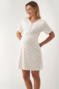 Camisola maternal manga corta