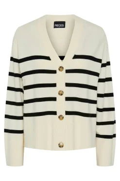 Cardigan fino de rayas
