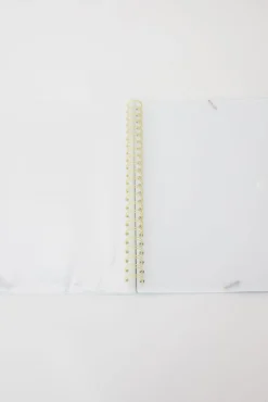 Carpeta espiral hojas transparentes