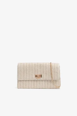 Cartera de Mano Efecto Paja