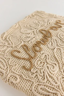 Cartera maxi algodón estampada