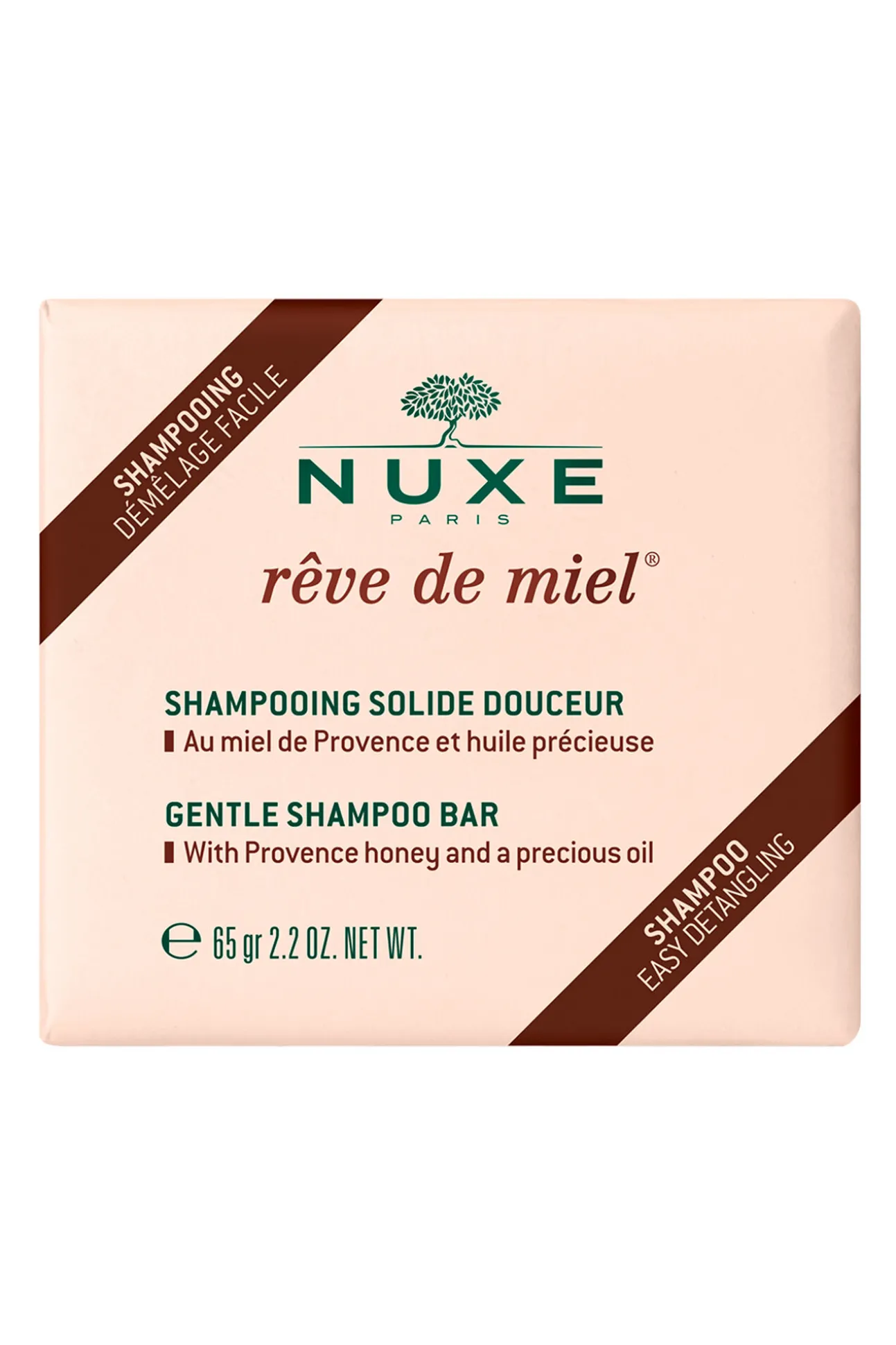 Champú sólido suaverêve de miel 65 gr