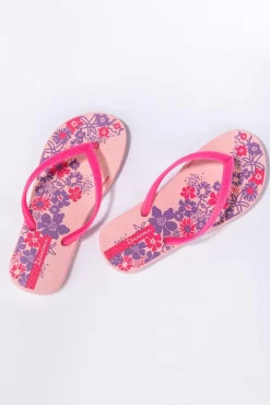 Chanclas classic flores