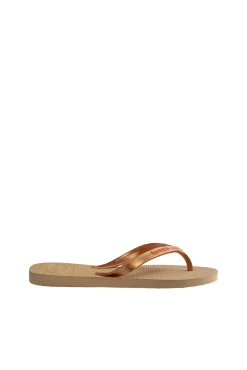 Chanclas Hav. Elegance Dorado/Mostaza