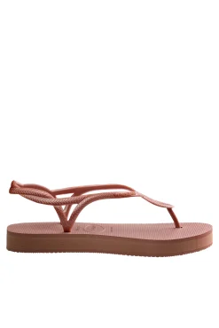 Chanclas Hav. Luna Flatform Rosa