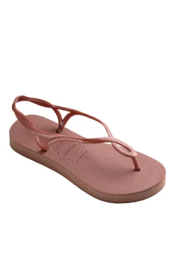 Chanclas Hav. Luna Flatform Rosa