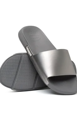 Chanclas Hav. Slide Classic Metallic