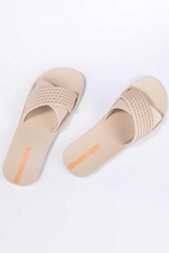 Chanclas pala beige