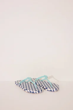 Chanclas print geométrico Snoopy