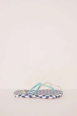 Chanclas print geométrico Snoopy