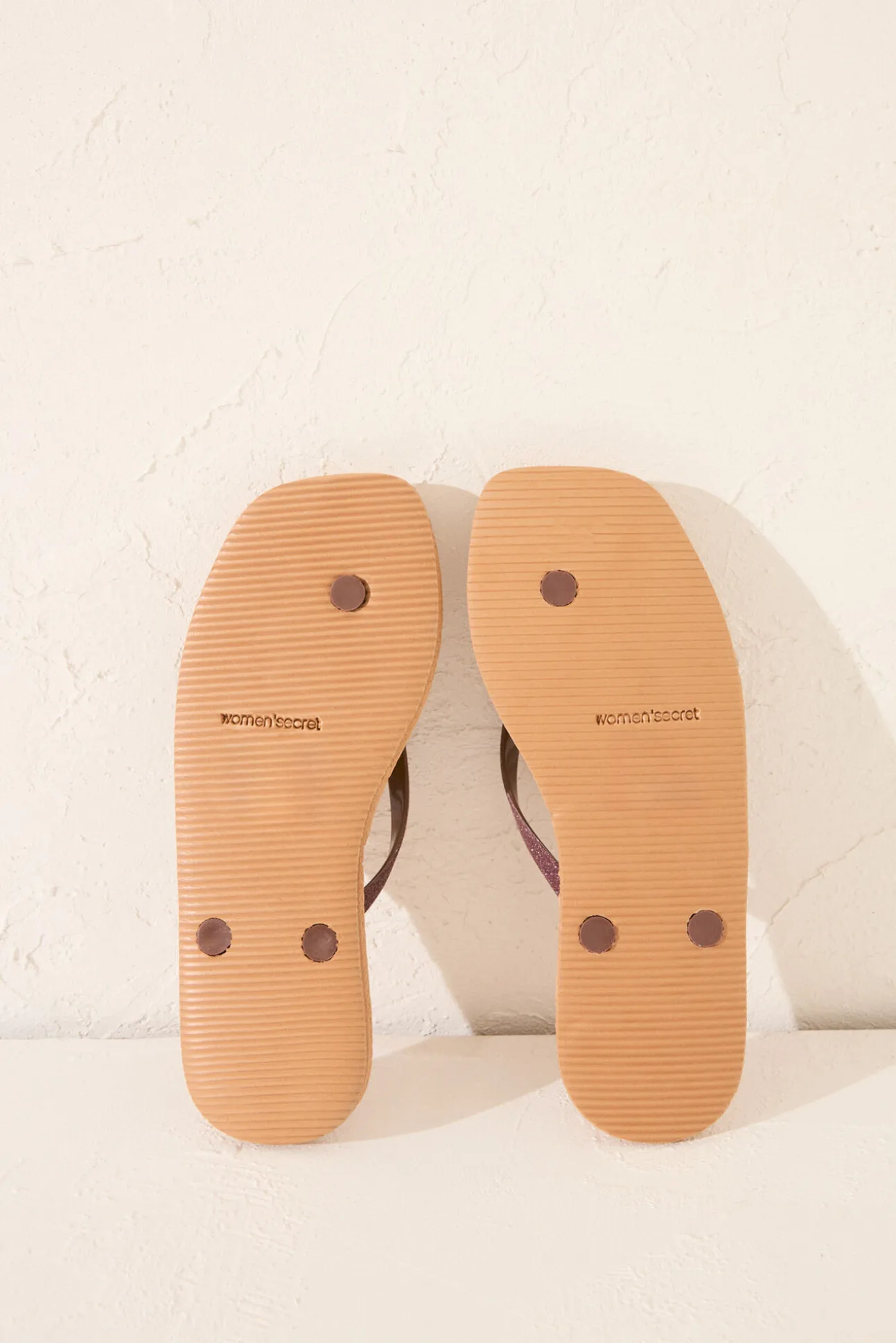 Chanclas suela efecto cuerda