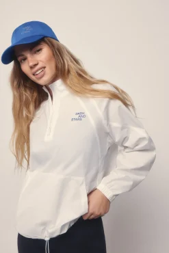 Chaqueta cortavientos bolsillo canguro