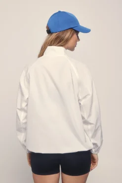 Chaqueta cortavientos bolsillo canguro