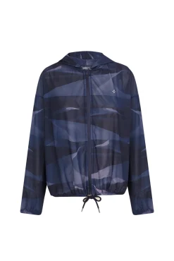 Chaqueta mesh tejido técnico ligero