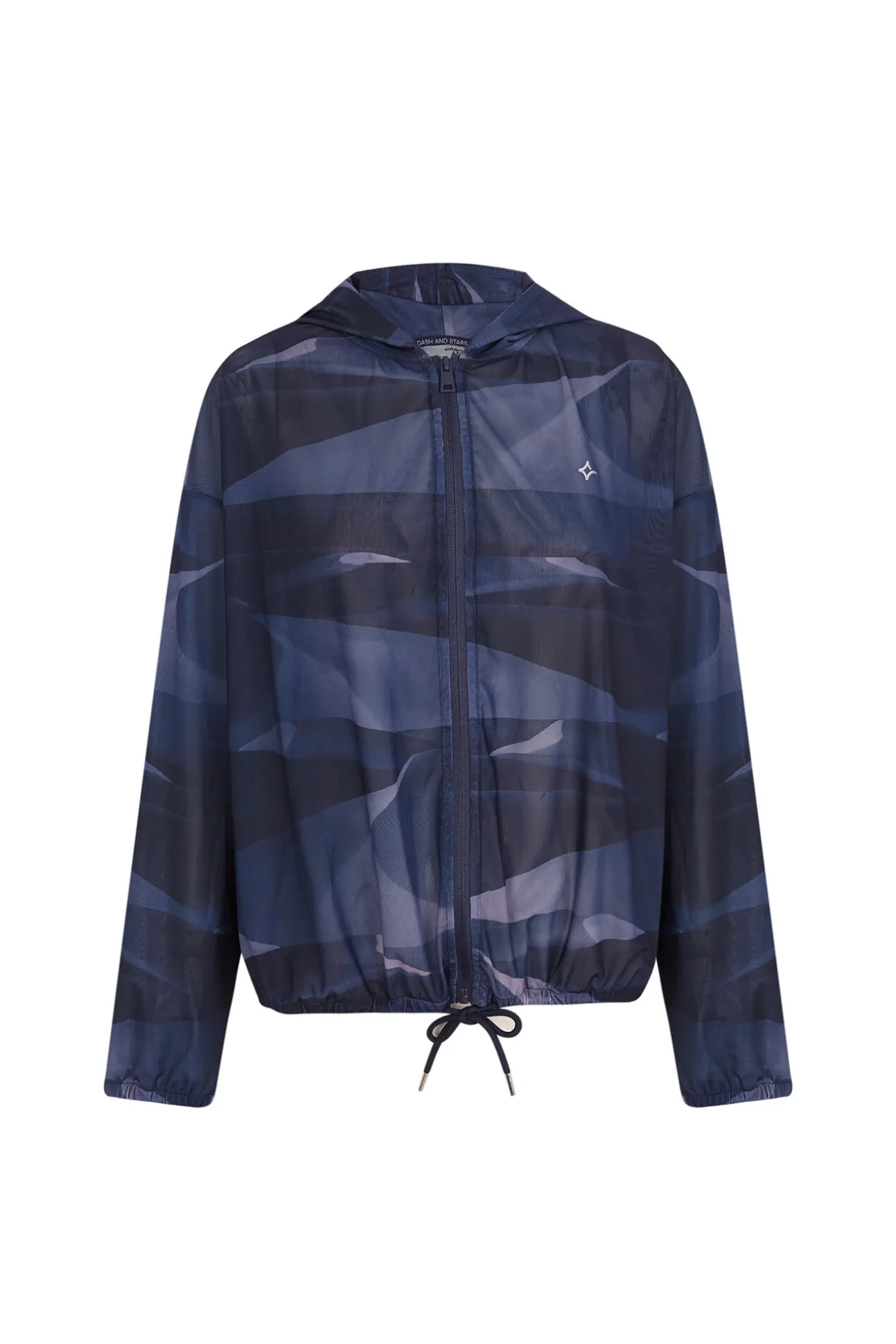 Chaqueta mesh tejido técnico ligero