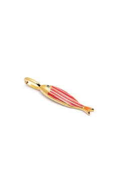 Charm Seaglow Fish Baño Oro