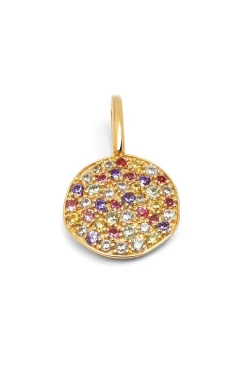 Charm Stellar Colors Plata Baño Oro