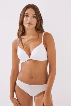 CHARMING Sujetador triangular blanco