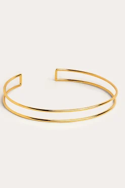 Choker Double Ring Oro