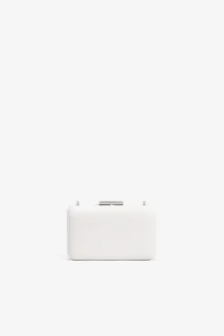 Clutch efecto piel rectangular