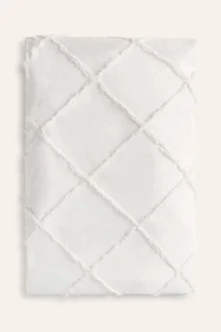 Colcha con tufting blanco Royal