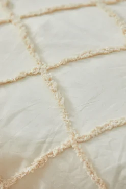 Colcha con tufting crudo Royal