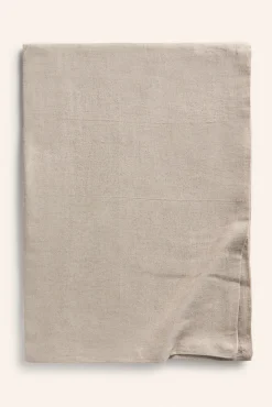 Colcha de lino y algodón Leuka
