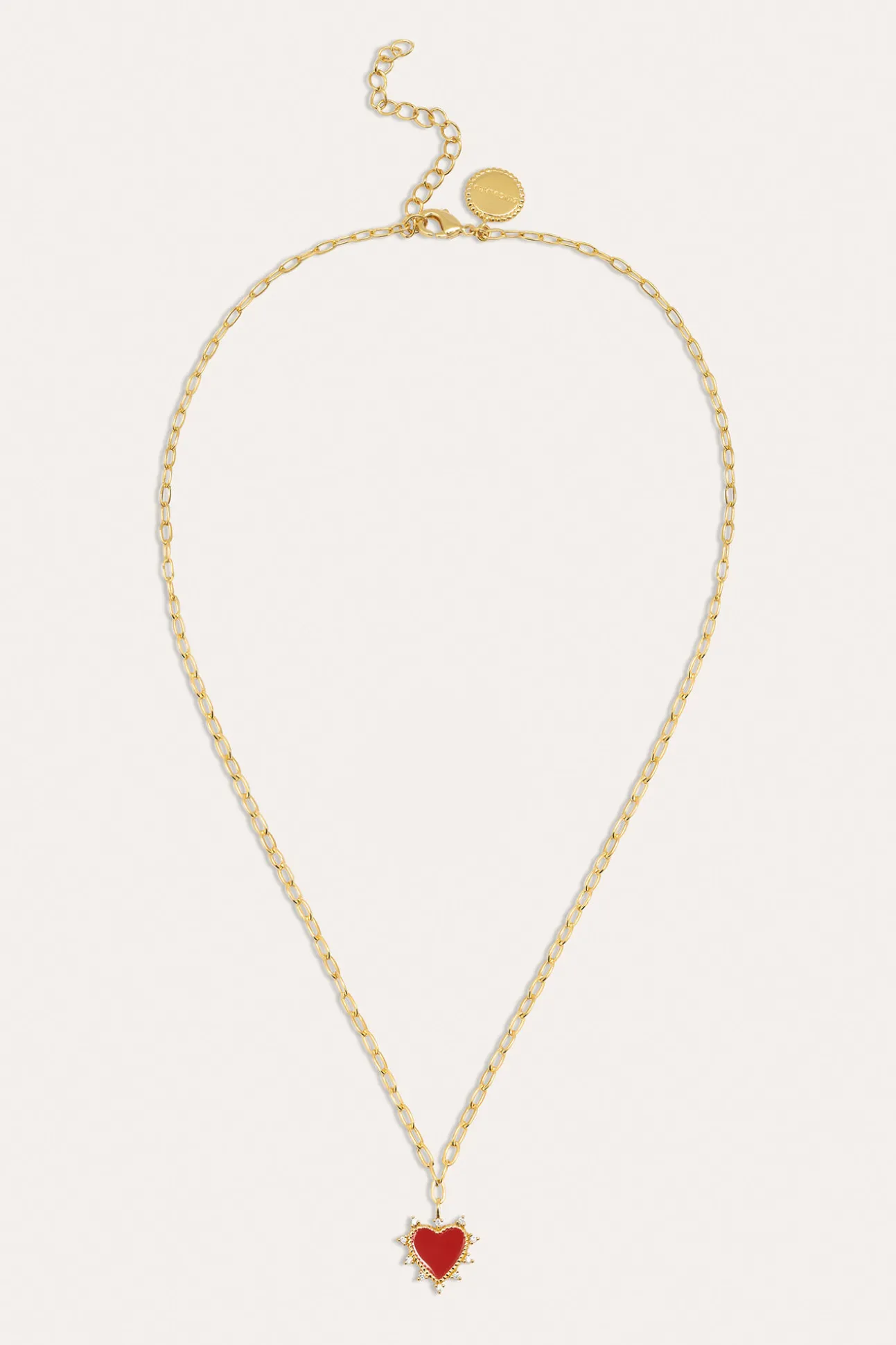 Collar Amour Baño Oro