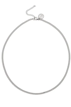 Collar Cadena Barbada Acero