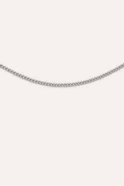 Collar Cadena Barbada Acero