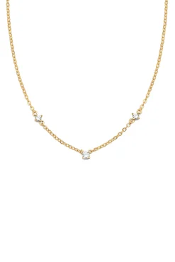 Collar Lira Baño Oro