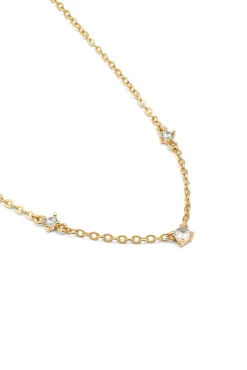 Collar Lira Baño Oro