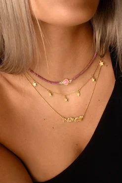 Collar Mamá Heart Oro