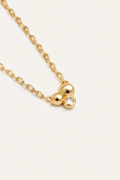 Collar Mini Cava Baño Oro