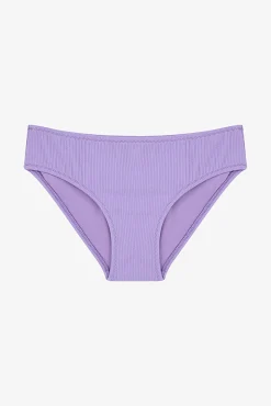 Conjunto de bikini morado brillos