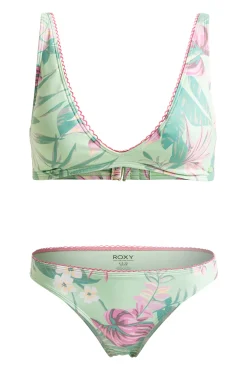 Conjunto de bikini print tropical
