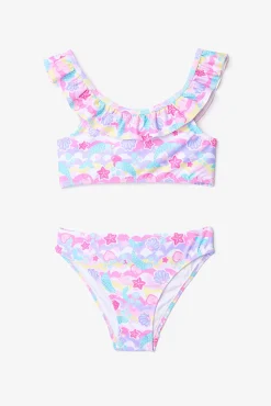 Conjunto de bikini volantes