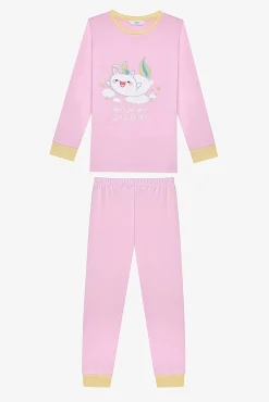 Conjunto de pijama largo niña